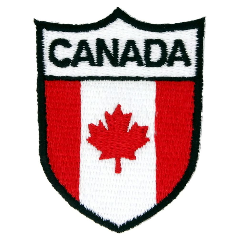 Нашивка Флаг Канады щит Canada