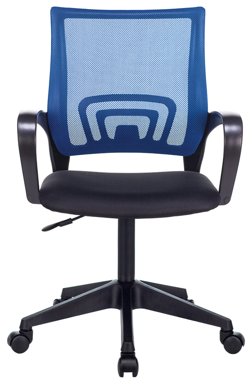 Кресло Бюрократ CH-695NLT синий TW-05 сиденье черный TW-11 сетка/ткань крестов. пластик
