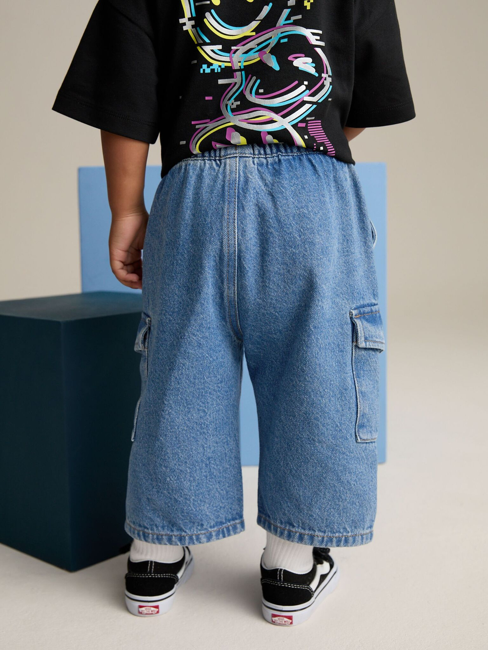 Джинсы для мальчика Next E45-336, Голубой