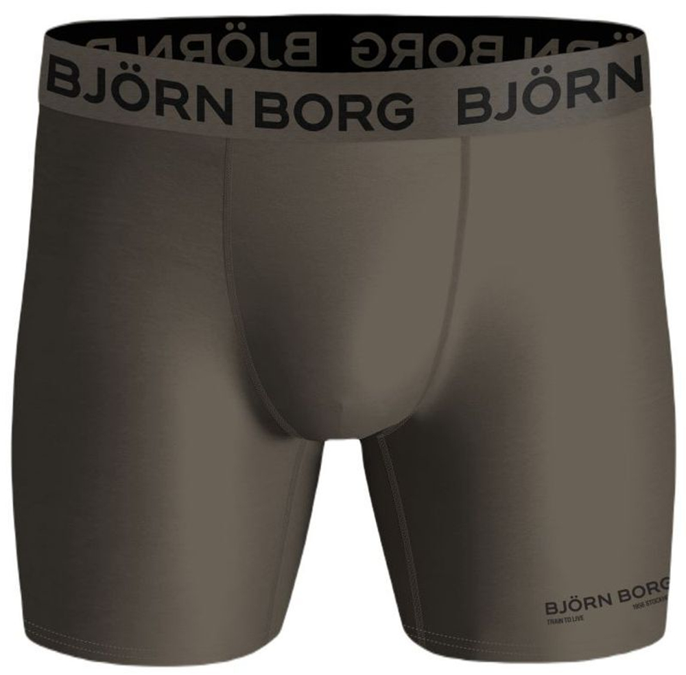 Мужские спортивные боксеры Bjorn Borg Performance Boxer 2P - черные