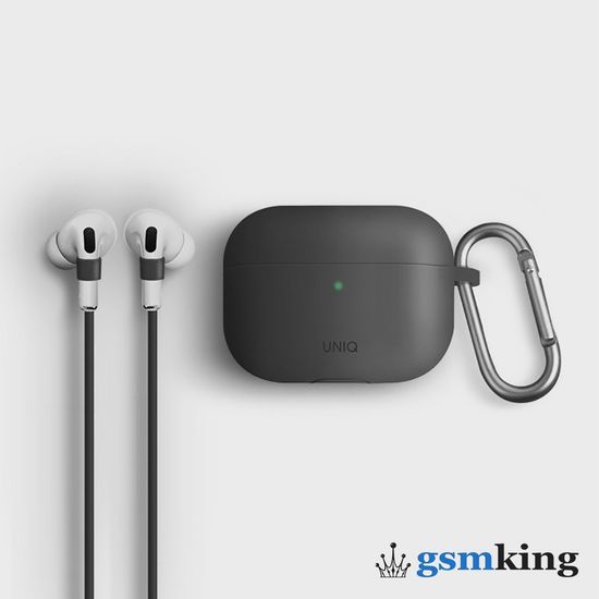 Uniq VENCER Active Silicone Hand Case for AirPods Pro 1 & 2 Black