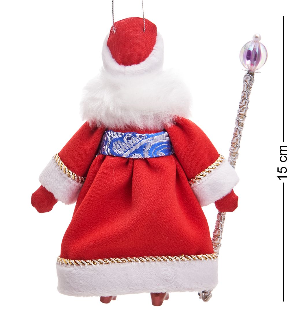 РусКукла RK-781 Кукла подвесная «Дед Мороз» мал.