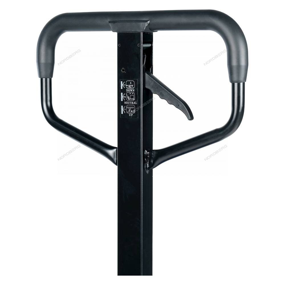 Тележка складская гидравлическая 2,5 т, усиленная, с резиновыми колесами NORDBERG N3901-25R