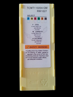 Пластина токарная TCMT110204-GM