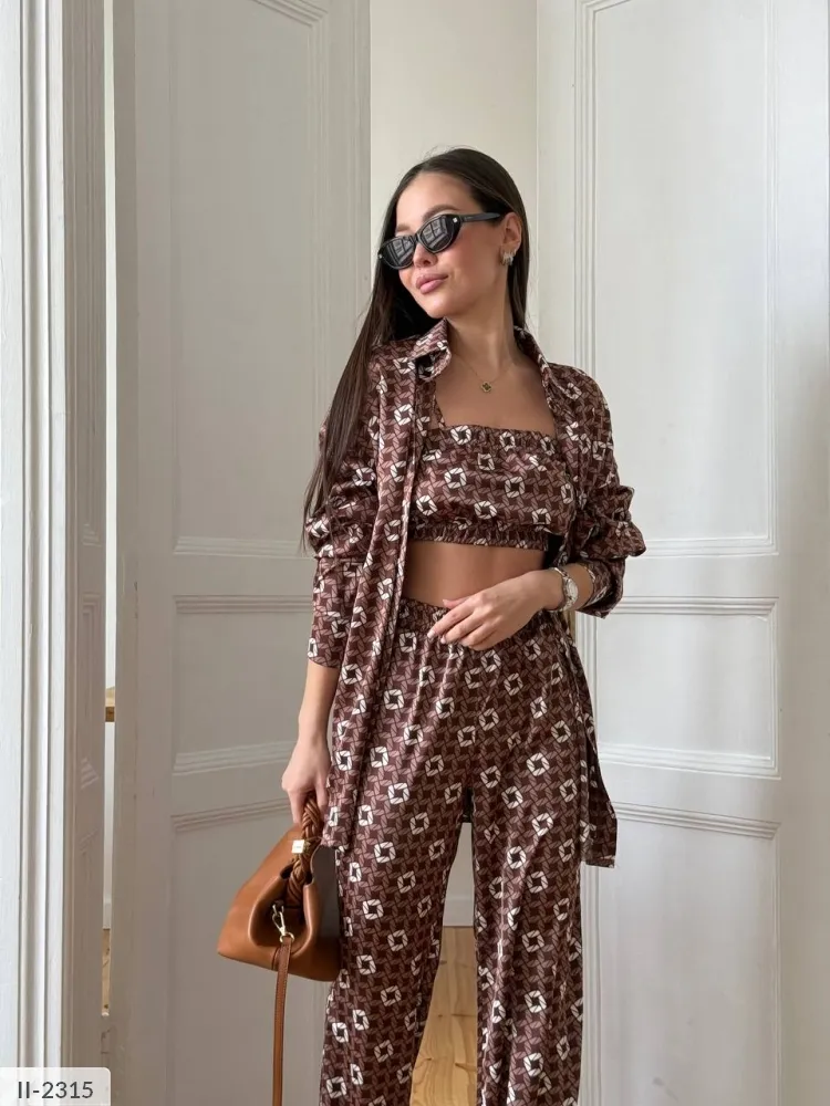 Костюм тройка II-2312 Фабрика Моды