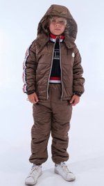 Детский костюм Buba Moncler (brown)
