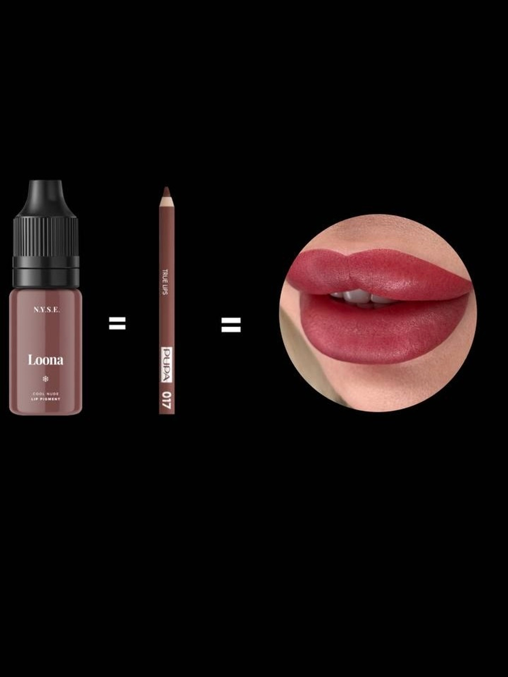 Пигмент для губ NYSE "Loona" РАСПРОДАЖА