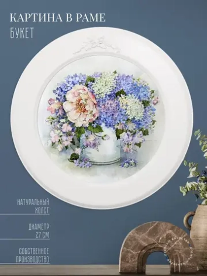 Картина на стену интерьерная на холсте 27 см