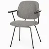 Стул с подлокотниками Ekstul, серый