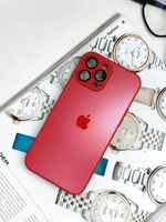 Накладка iPhone 14 PRO MAX | AG Glass Case Red