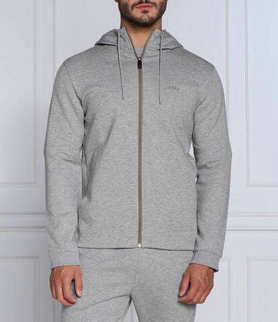 Худи saggy 2 BOSS GREEN - серый(50477132)