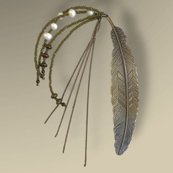 Книжная закладка. Античная мудрость. Жемчуг