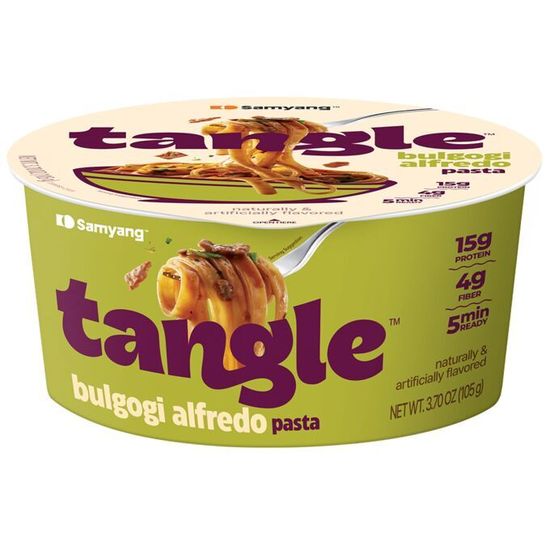 Паста Samyang TANGLE со сливочным соусом "Бульгоги" 105г (Корея)