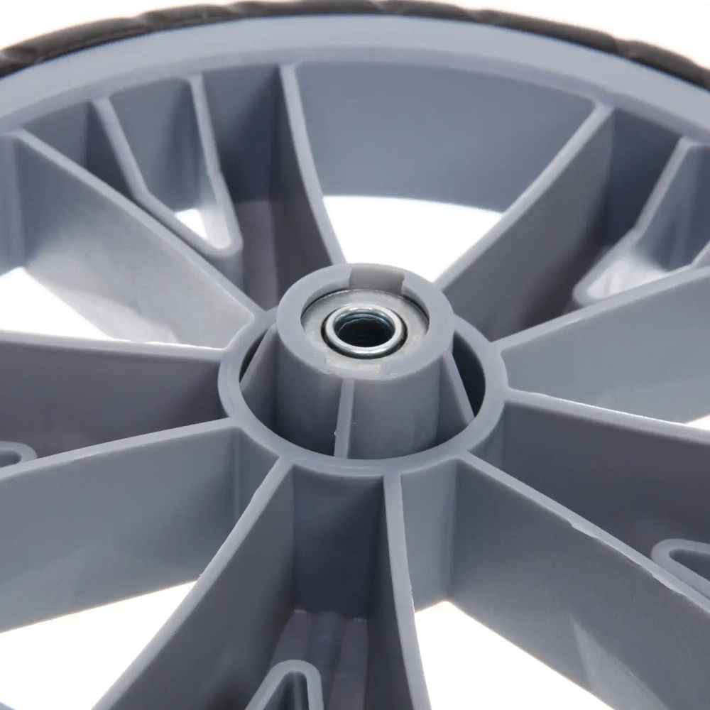 Тележка хозяйственная с сумкой (100*40*35см, колеса 21см,грузоподъемность до50 кг) HQ красная