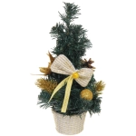 Елка в горшке «Зимняя нежность» 30 см, Золото
