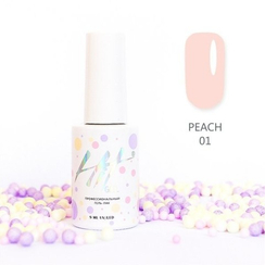 Гель-лак ТМ "HIT gel" №01 Peach, 9 мл