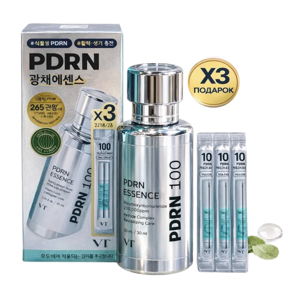VT PDRN Essence 100 Set 30ml + Reedle Shot 1.5ml x 3
