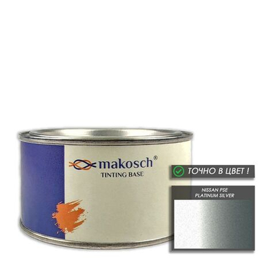 Автоэмаль makosch/NISSAN PSE, Базовая эмаль, серебро, перламутр, 200мл.