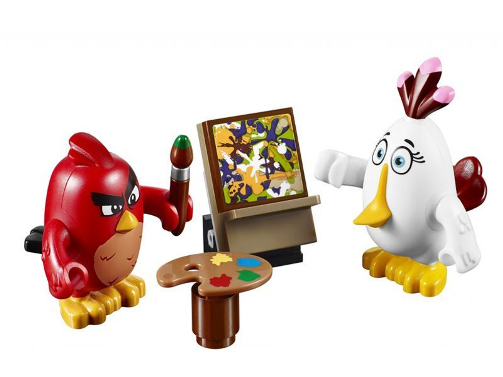 LEGO Angry Birds: Кража яиц с Птичьего острова 75823 — Bird Island Egg Heist — Лего Энгри Бердз Злые птицы