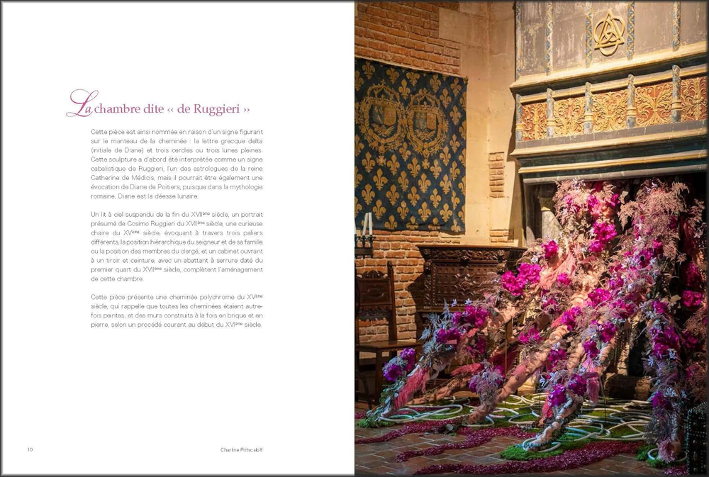 The Art of Flower Arranging. Chateau de Chaumont-sur-Loire