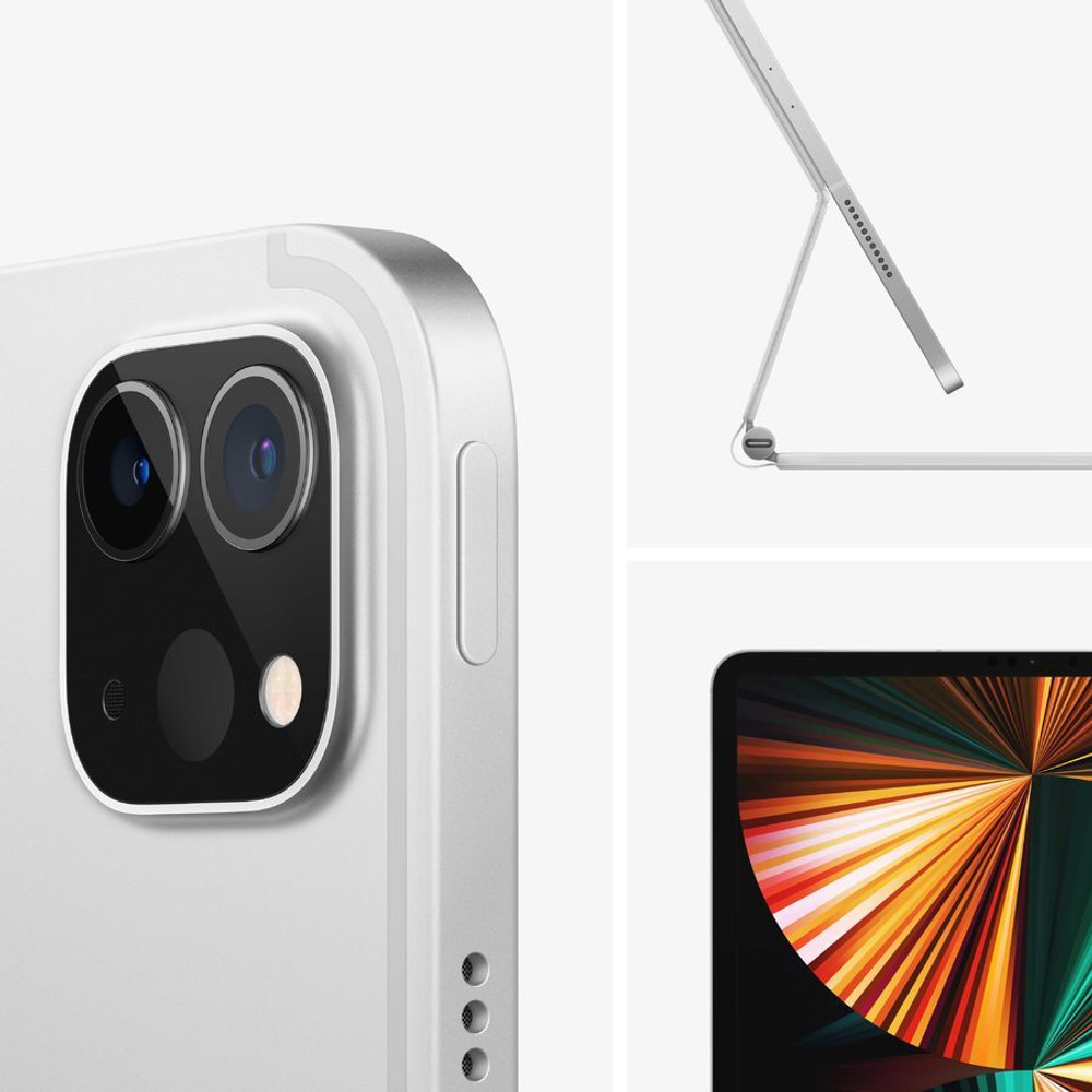 Планшет Apple iPad Pro 2021 11" 1Tb Wi-Fi + Cellular, 16ГБ, 1ТБ, 3G, 4G, iOS серебристый MHWD3RU/A