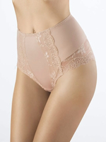 Высокие трусики-слипы Snejanna с кружевом (Размер: 46) (Цвет: белый)