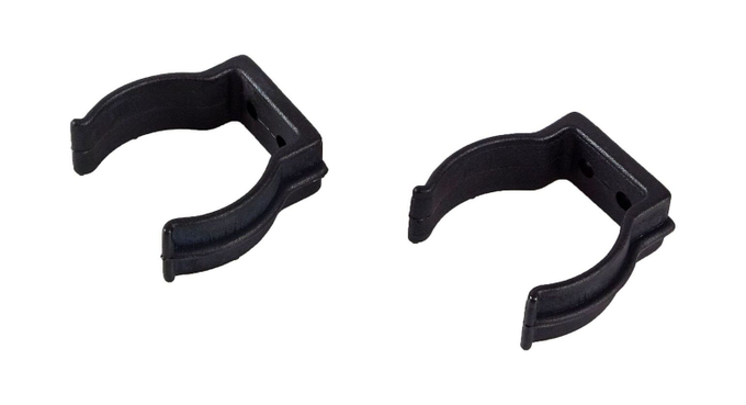 Держатель для стоек столешницы диаметром 60 мм, пластиковый, пара