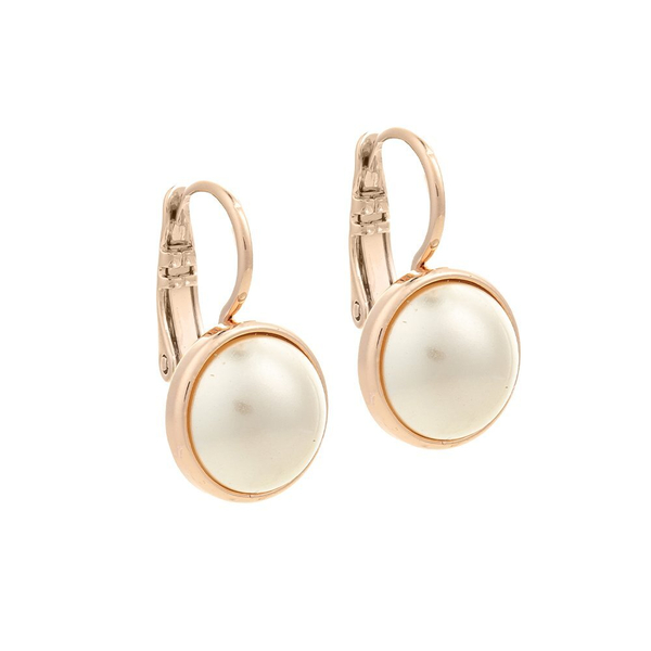 Серьги Fiore Luna Pearl A2010PE-E01.1 BW/RG