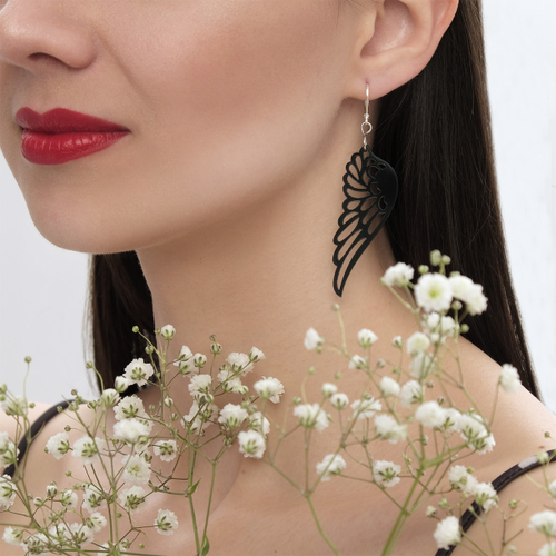 "Айгуес" серьги из коллекции "Дракула" от Jenavi с английским замком