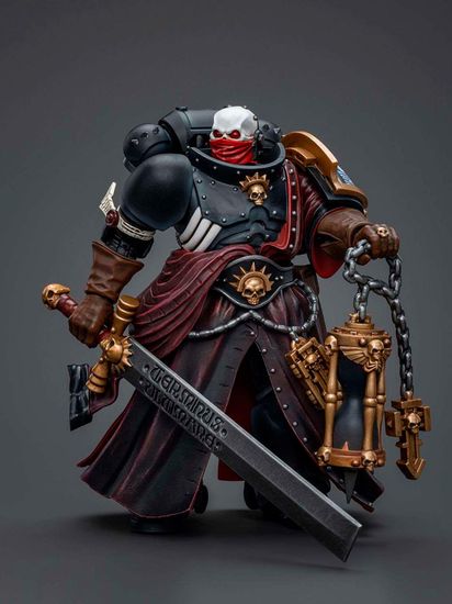 Фигурка JOYTOY Warhammer 40K Ultramarines Judiciar 1:18 / Фигурка по мотивам вселенной "Warhammer 40,000", Судья