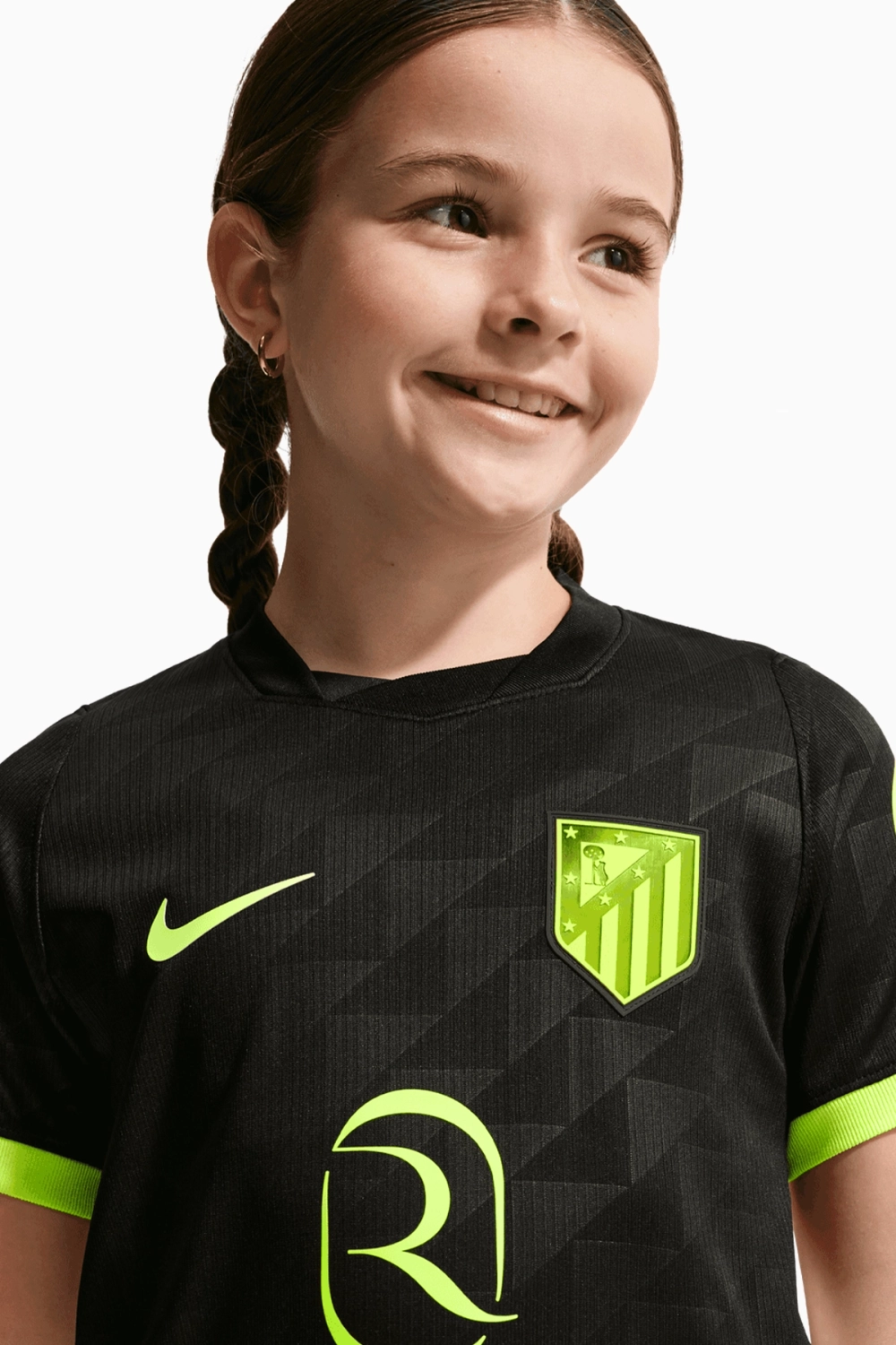 Футболка Nike Atletico Madrid 26/27 Away Stadium Junior - черный