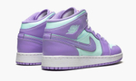 Air Jordan 1 Mid GS "Purple Aqua"