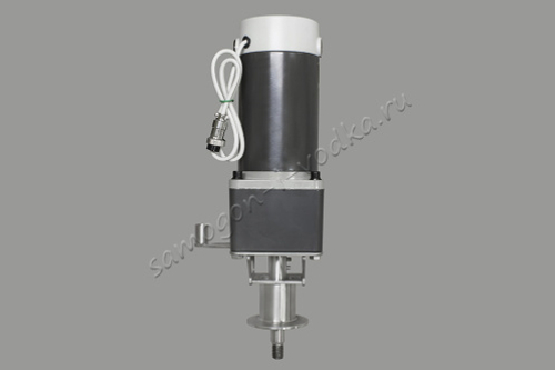 Узел вращения мешалки с мотор-редуктором 120Вт (200 об/мин, герметичный ввод)