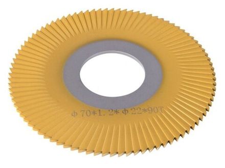Фреза HSS TIN отрезная с б/н Raise Ø70*1.2*Ø22,0-90T