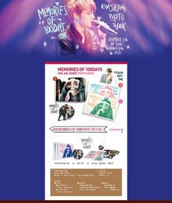 публикация KIM JAE JOONG - MEMORIES OF 100 DAYS Photo Book