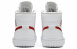 Кроссовки Jordan Air Jordan 1 Mid White University Red (Женская размерная сетка)