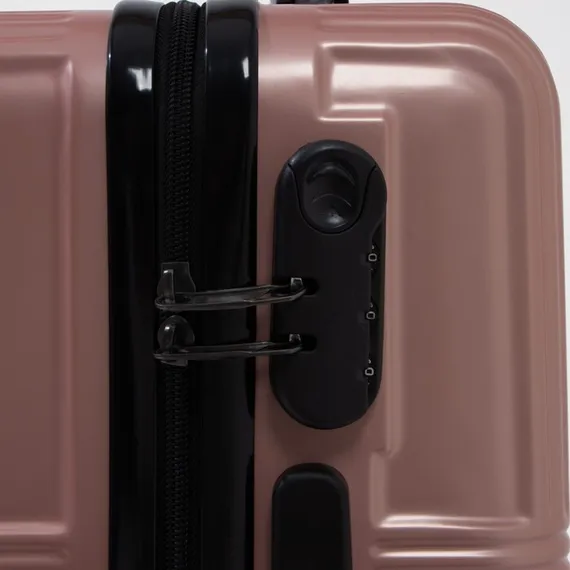 Чемодан маленький 20&quot; кодовый замок, цвет розоый