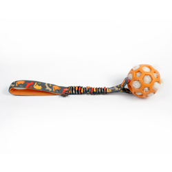 Игрушка-перетяжка с натуральным мехом DOGLEA PUMPPA