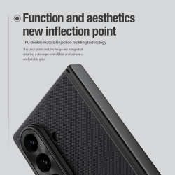 Усиленный двухкомпонентный чехол от Nillkin для Samsung Galaxy Z Fold 7, серия Super Frosted Shield Fold