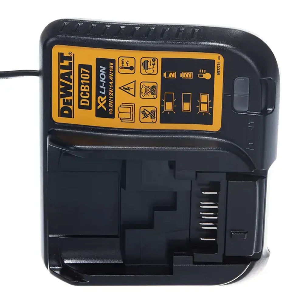 DeWalt DCD708L2T аккумуляторная дрель-шуруповерт (2 x 3 Ач, ЗУ)