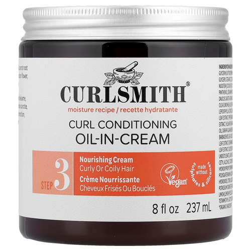 Curlsmith, масло-крем для кудрей, для вьющихся и кудрявых волос, 237 мл (8 жидк. унций)