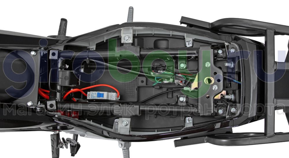 Электромотоцикл IKINGI CP8 3000W (60V/40Ah) фото №16