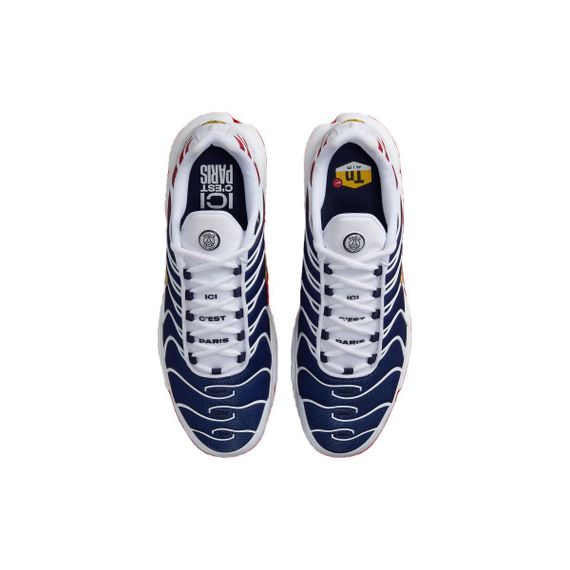 Nike Air Max Plus Повседневная обувь Низкий Топ Синий Белый Красный Мужская