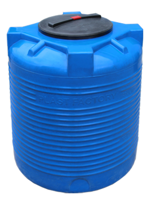 Ёмкость пластиковая пищевая STERH VERT 300 л. вертикальная (71x71x84см;синий) - арт.555074.2