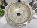 Раковина из оникса Bowl Grey Dott BO-60268 40*40*15