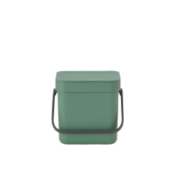 Brabantia Контейнер для мусора Sort & Go 3л зеленый
