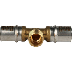 Тройник-переходник с наружной резьбой 20х1/2"х20