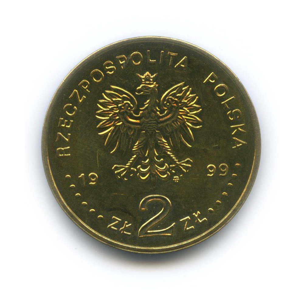 Польша. 1999. 2 злотых. #028. Владислав IV Ваза (1632 - 1648) [польские короли]