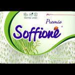 Бумага туалетная SOFFIONE Премиум 3 сл., 12 рул., Фреш Лемонграсс