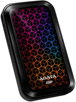 Внешний SSD USB 3.2 Gen 2 Type-C ADATA ASE770G-2TU32G2-CBK
